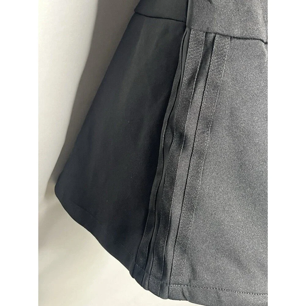 Adidas Skirt Women XL Black Circle Stretch Pockets GN3144